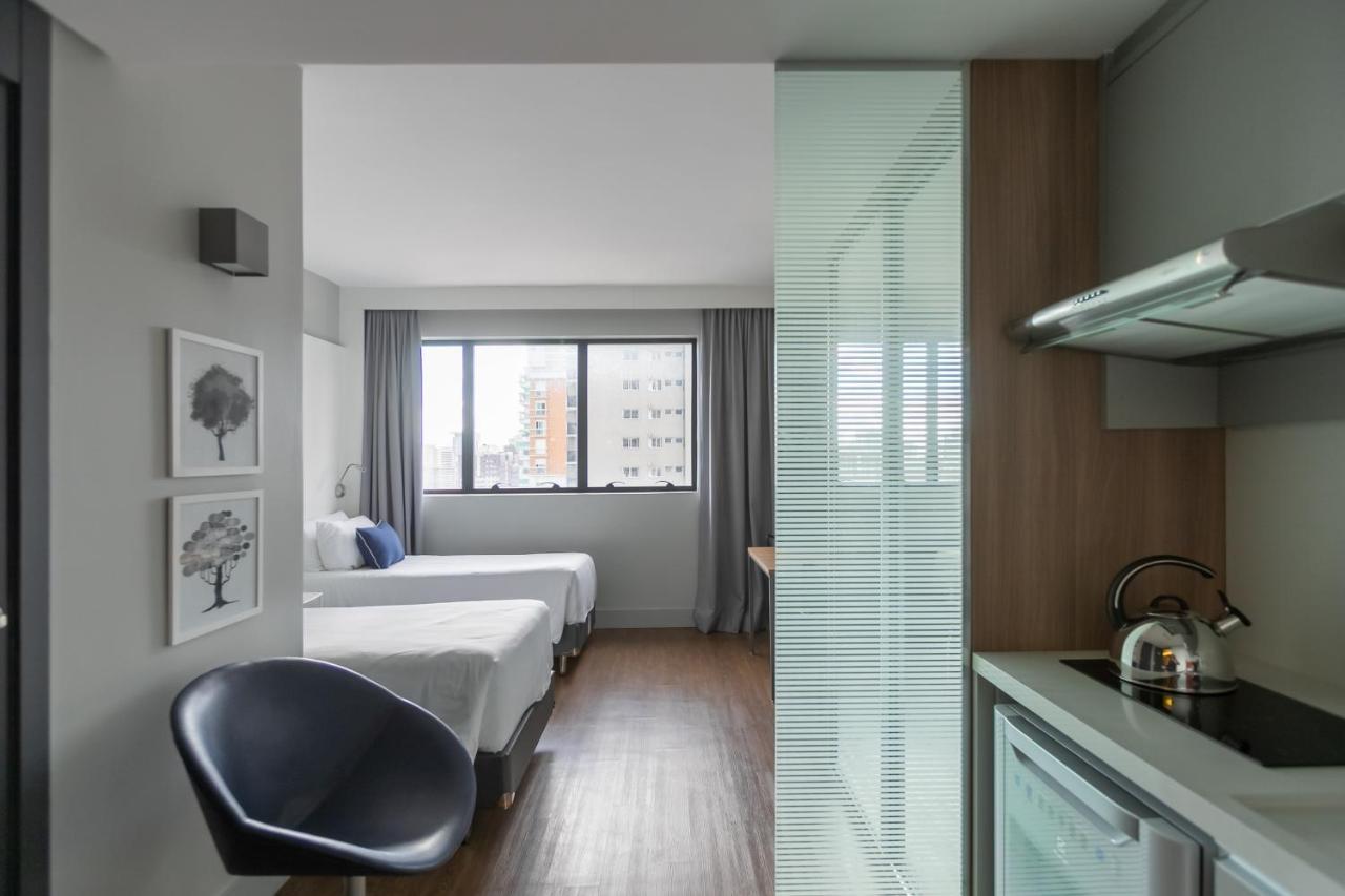 Studio Premium Batel Twin - Hsb001 Apartment กูรีตีบา ภายนอก รูปภาพ